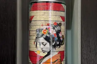 Gareth Tristan Evans (aka The Trunk of Funk)Golden SpraycanMixed Media
