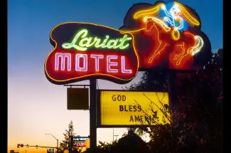 Richard HeepsLariat Motel, Fallon, Nevada, 2003Signed Limited Edition