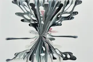 Kirsty MackayExistenceOriginal ~ Industrial Paints on Canvas