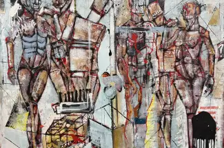 Joseph GilgunKings GibbetOriginal ~ Acrylic on Canvas