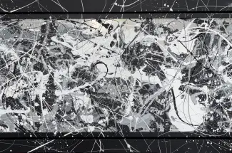 Emma GrzonkowskiChromatic SupernovaOriginal ~ Mixed Media on Aluminium