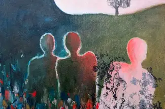 Corrina RothwellA Delicate BalanceOriginal ~ Mixed Media on Canvas