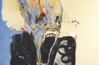 Joseph GilgunScreaming BarringtonOriginal ~ Acrylic on Canvas