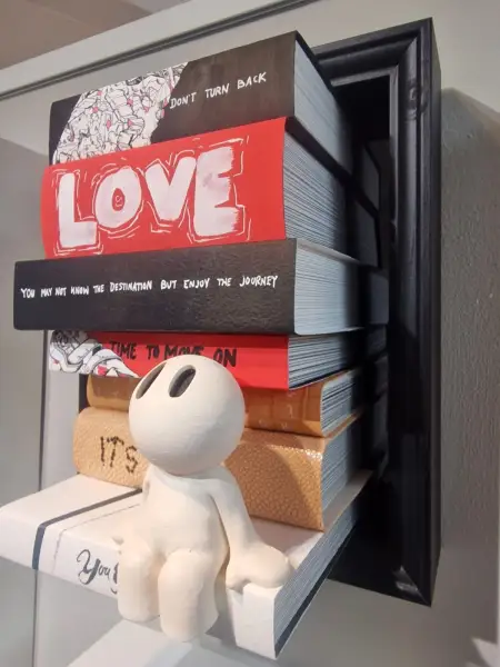 Click Here To Enlarge This Photo Of Books - Big Love