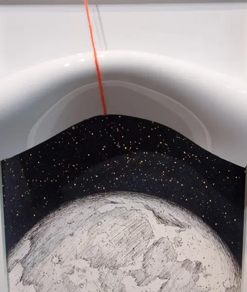 Click Here To Enlarge This Photo Of Lightbox Reveal Half Moon