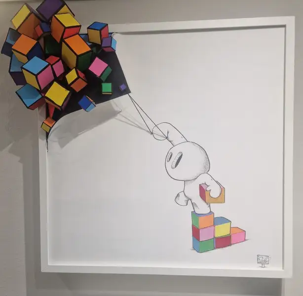 Click Here To Enlarge This Photo Of Large Cube Left Side 50 TR