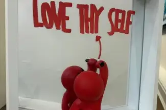 Damilola OdusoteLove Thy SelfOriginal ~ Mixed Media Wall Sculpture