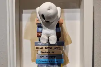 Damilola OdusoteMini Book Feel ContentOriginal ~ Mixed Media Wall Sculpture