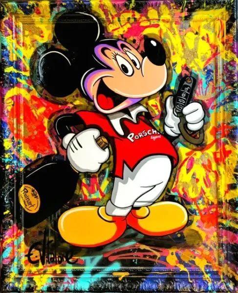 Click Here To Enlarge This Photo Of Mickey Va Feter Sa Nouvelle Porsche