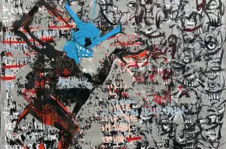 Joseph GilgunLonely as HellOriginal ~ Acrylic on Canvas