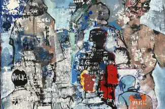 Joseph GilgunDucie StreetOriginal ~ Acrylic on Canvas