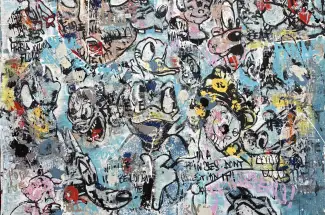 Joseph GilgunNo One Belongs AnywhereOriginal ~ Acrylic on Canvas