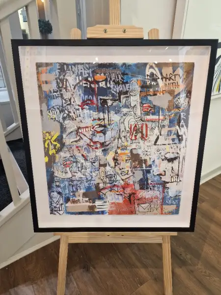 Click Here To Enlarge This Photo Of Wrap Party - FRAMED