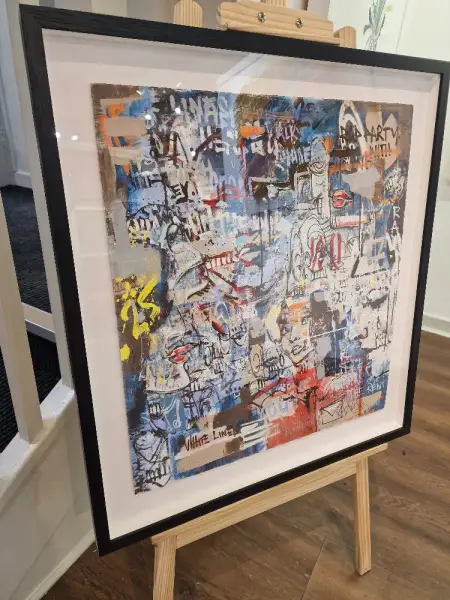 Click Here To Enlarge This Photo Of Wrap Party - FRAMED