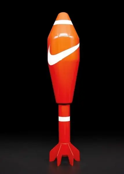 Click Here To Enlarge This Photo Of Nike Art Bomb - JJ Adams