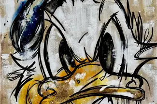 Geraldine MorinDONALDOriginal ~ Mixed Media on Canvas