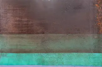 Sam PeacockHaze Light OreOriginal ~ Mixed Media on Steel