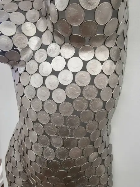 Click Here To Enlarge This Photo Of Female Wall Hanging Torso