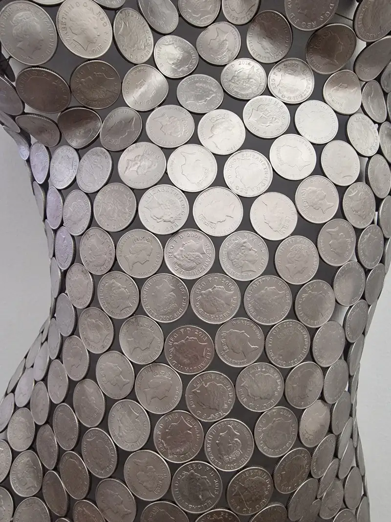 Click Here To Enlarge This Photo Of Female Wall Hanging Torso