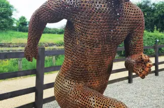 Shaun GaggRunning ManOriginal ~ Sculpture