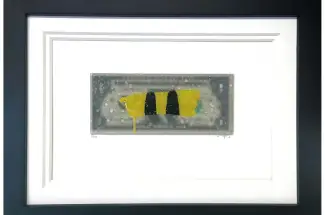 TBOYAcid SmileOriginal ~ Mixed Media on Card