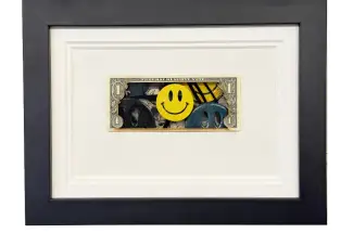 TBOYDeep SmileOriginal ~ Mixed Media on Card