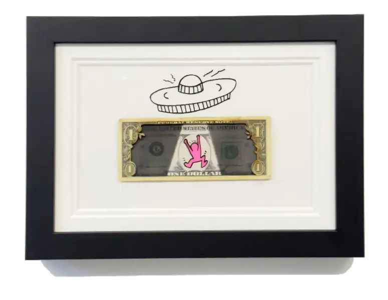 Click Here To Enlarge This Photo Of Art is Theft - Pink Edition