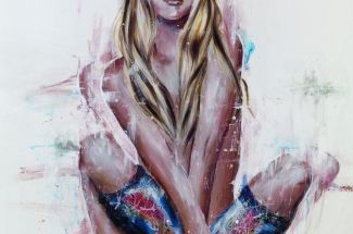 Carly AshdownGoldenOriginal ~ Oil on Canvas