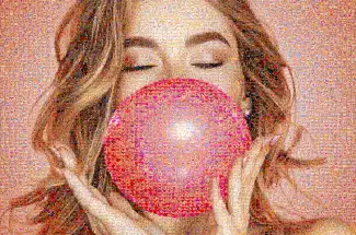 Joel Moens De HaseWhispers in PinkPhotographic Mosaic
