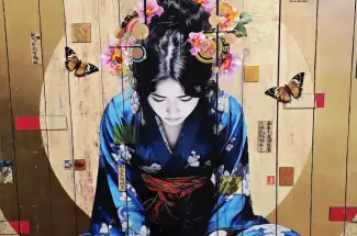 Gareth Tristan Evans &lpar;aka The Trunk of Funk&rpar;Small SactuaryArt on Canvas