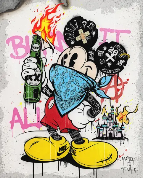 Click Here To Enlarge This Photo Of Mascot to Menace