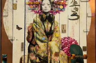 Gareth Tristan Evans &lpar;aka The Trunk of Funk&rpar;Ready to StartArt on Canvas