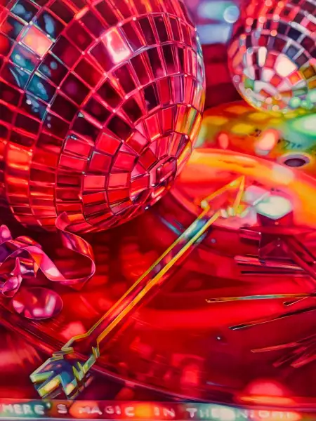 Click Here To Enlarge This Photo Of Retro Record Disco