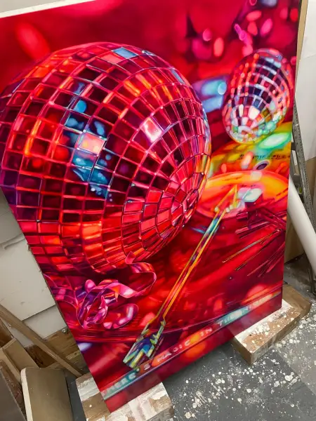 Click Here To Enlarge This Photo Of Retro Record Disco