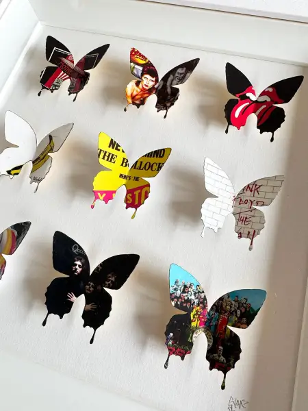 Click Here To Enlarge This Photo Of Rock N' Roll Butterflies I