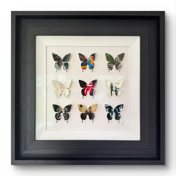 Click Here To Enlarge This Photo Of Rock N' Roll Butterflies II