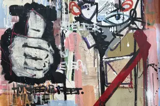 Joseph GilgunJohnny RingoOriginal artwork - Oil on Canvas