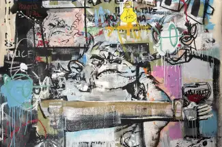 Joseph GilgunCuffsOriginal artwork - Oil on Canvas