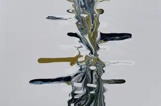Kirsty MackayEquilibriumOriginal Art ~ Industrial paints on Canvas