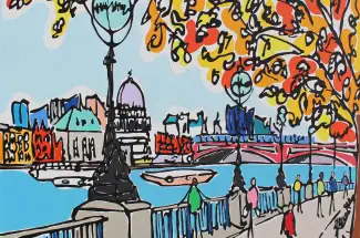 Rachel TigheAutumn on Southbank