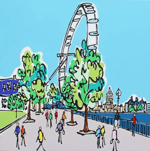 Click Here To Enlarge This Photo Of Southbank Queens Walk