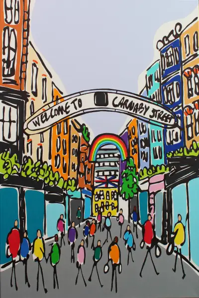 Click Here To Enlarge This Photo Of Carnaby Street Rainbow