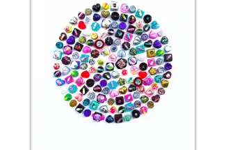 Emma GibbonsLove At First BiteOriginal Mixed Media - Resin on Board