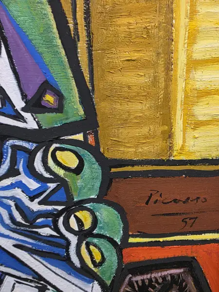 Click Here To Enlarge This Photo Of Weeping Woman ~ In the style of Picasso