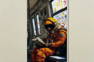 Gareth Tristan Evans ~ The Wasabi Gallery Pillar EditionCommute IISigned Limited editions