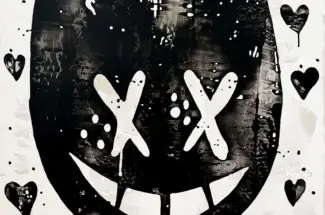 Sandro GebertAs Luck Would Have ItOriginal Mixed Media