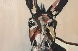 Darren FraserHi Ya&excl;Original Art - Oil on Canvas