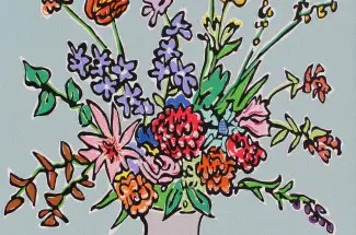 Rachel TigheFresh BloomOriginal - Acrylic Paints on Canvas