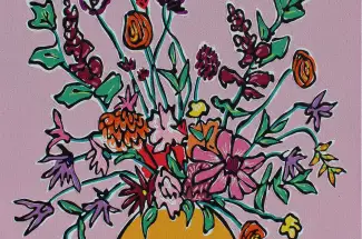 Rachel TigheAutumn BloomOriginal - Acrylic Paints on Canvas