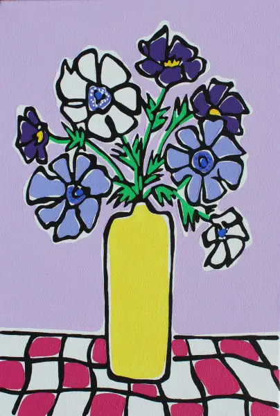 Click Here To Enlarge This Photo Of Lilac Anemones